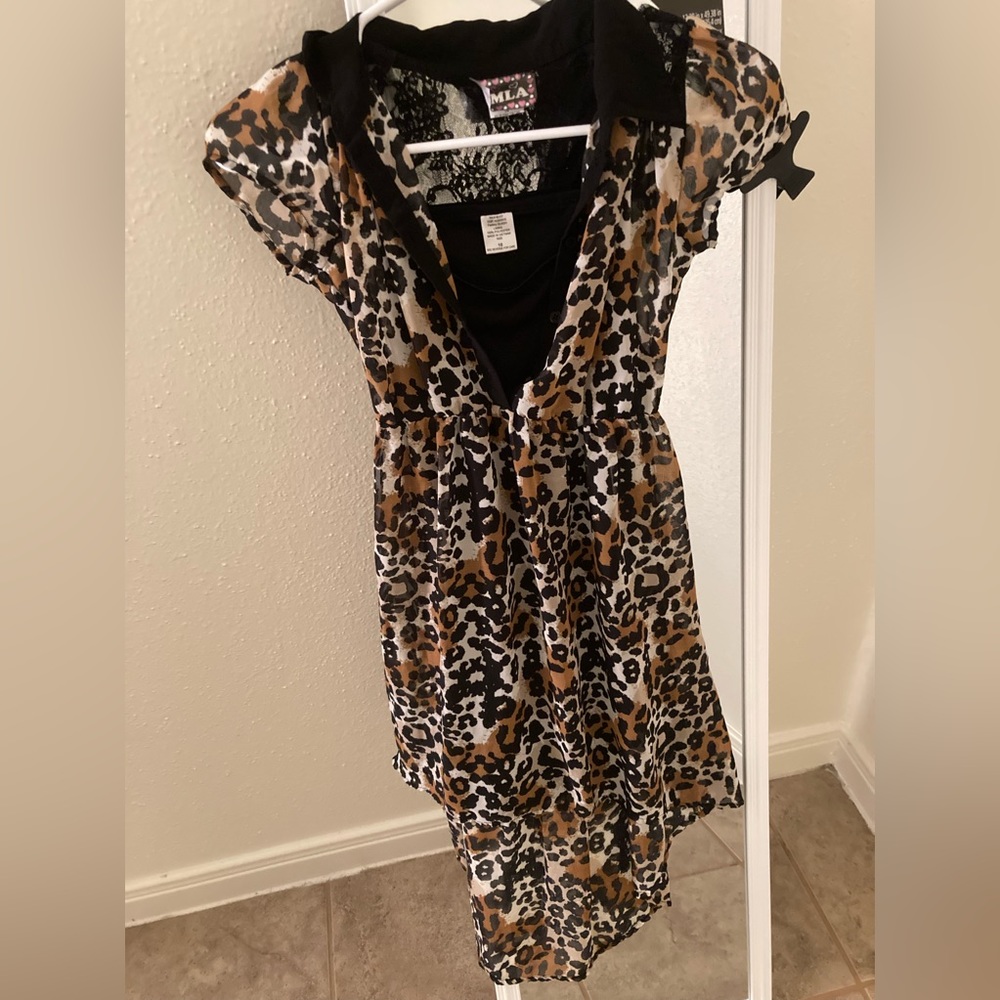 RMLA LEOPARD PRINT DRESS